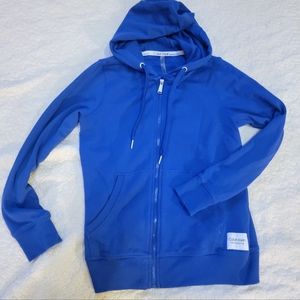 Calvin Klein royal blue hoodie jacket